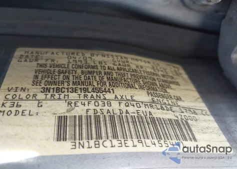 2009 Nissan Versa 1.8S из США, поврежденный, VIN 3N1BC13E19L455441